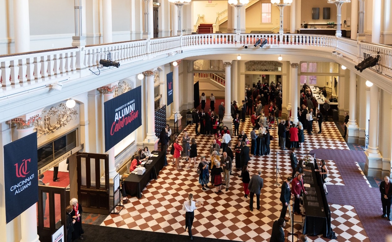 alumni celebration event attendees