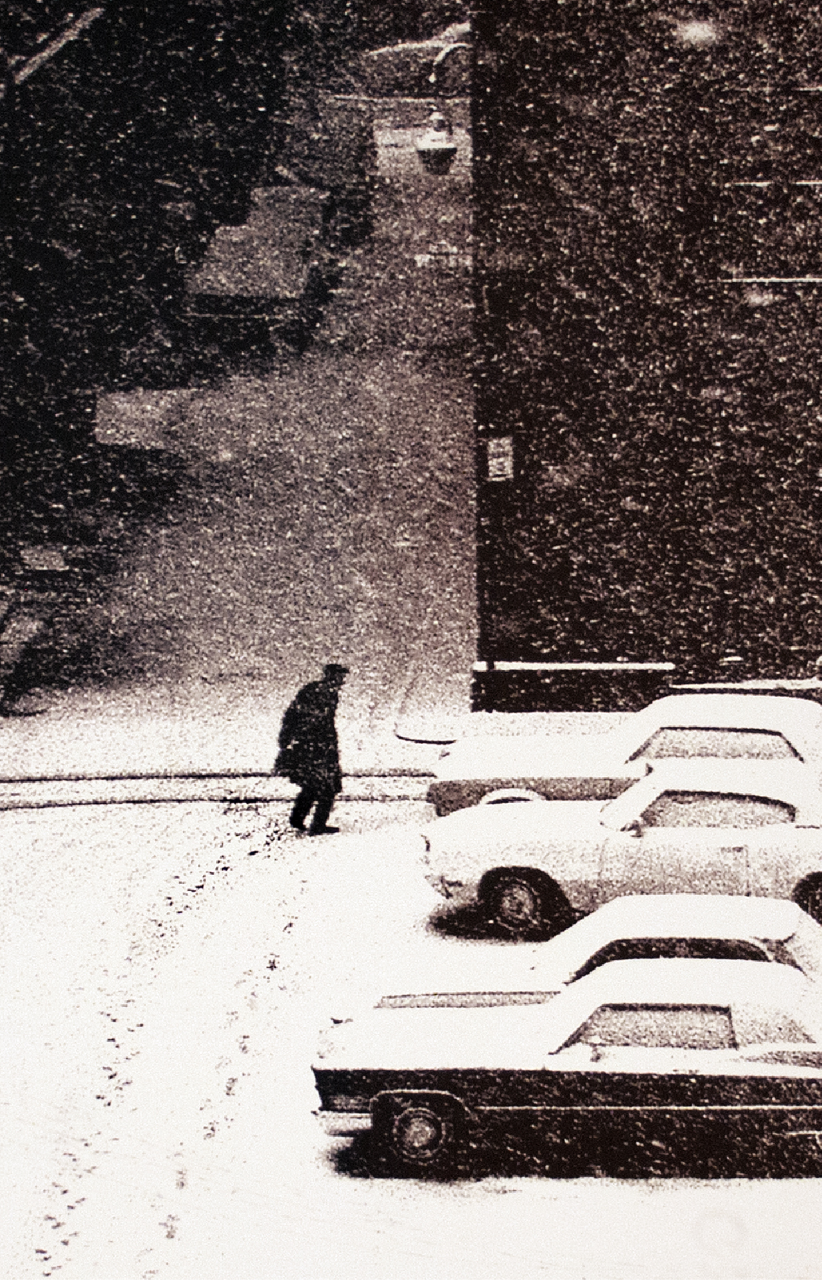 Alley Space in Winter, 2023 close up