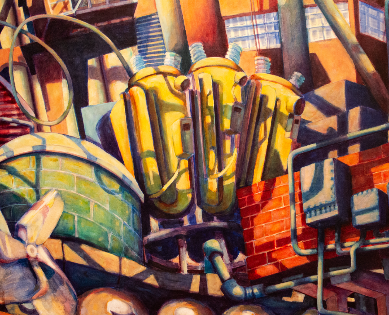 World's First Perpetual Motion Machine #7, 1993, close up